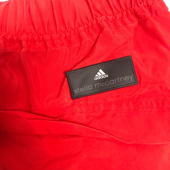 Adidas by Stella McCartney ultralight red running shorts reflective stripe S - Picture 7 of 8